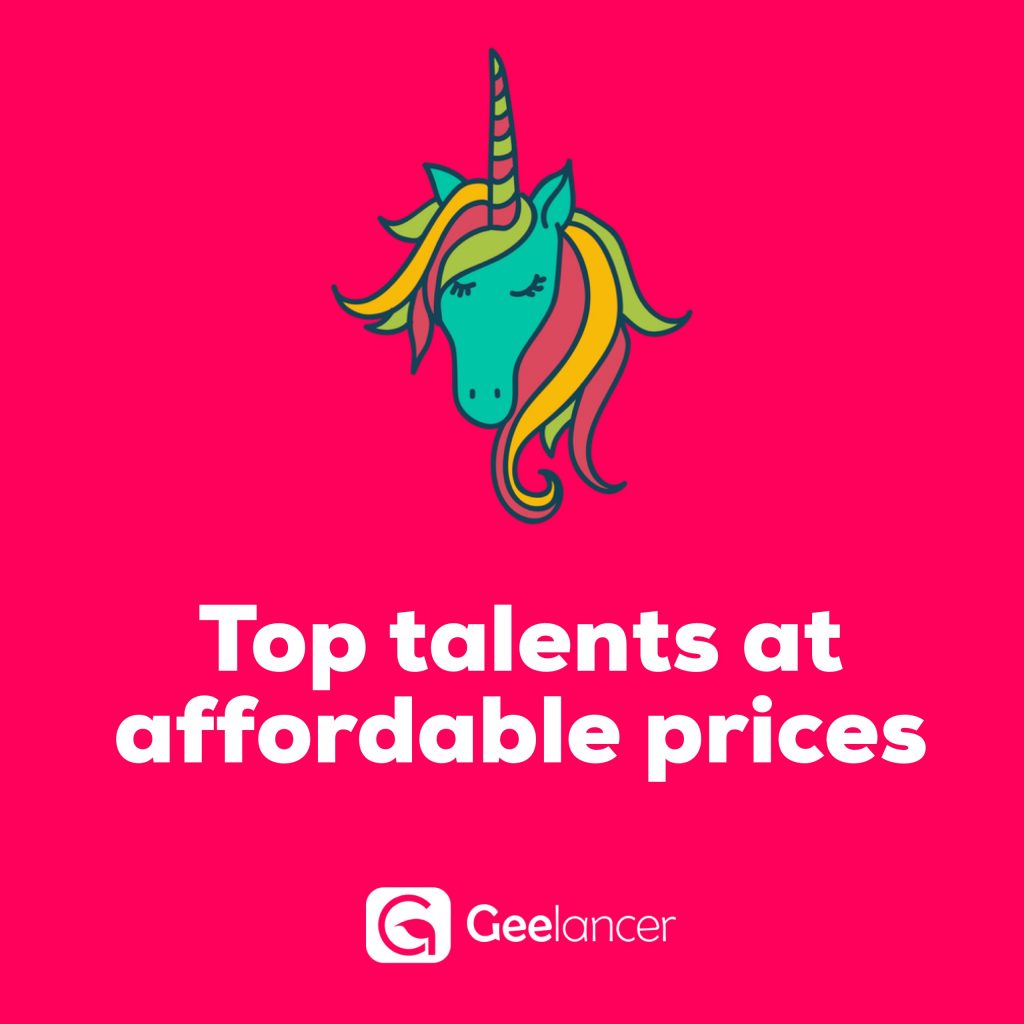 Top Talents at affordable prices Geelancer