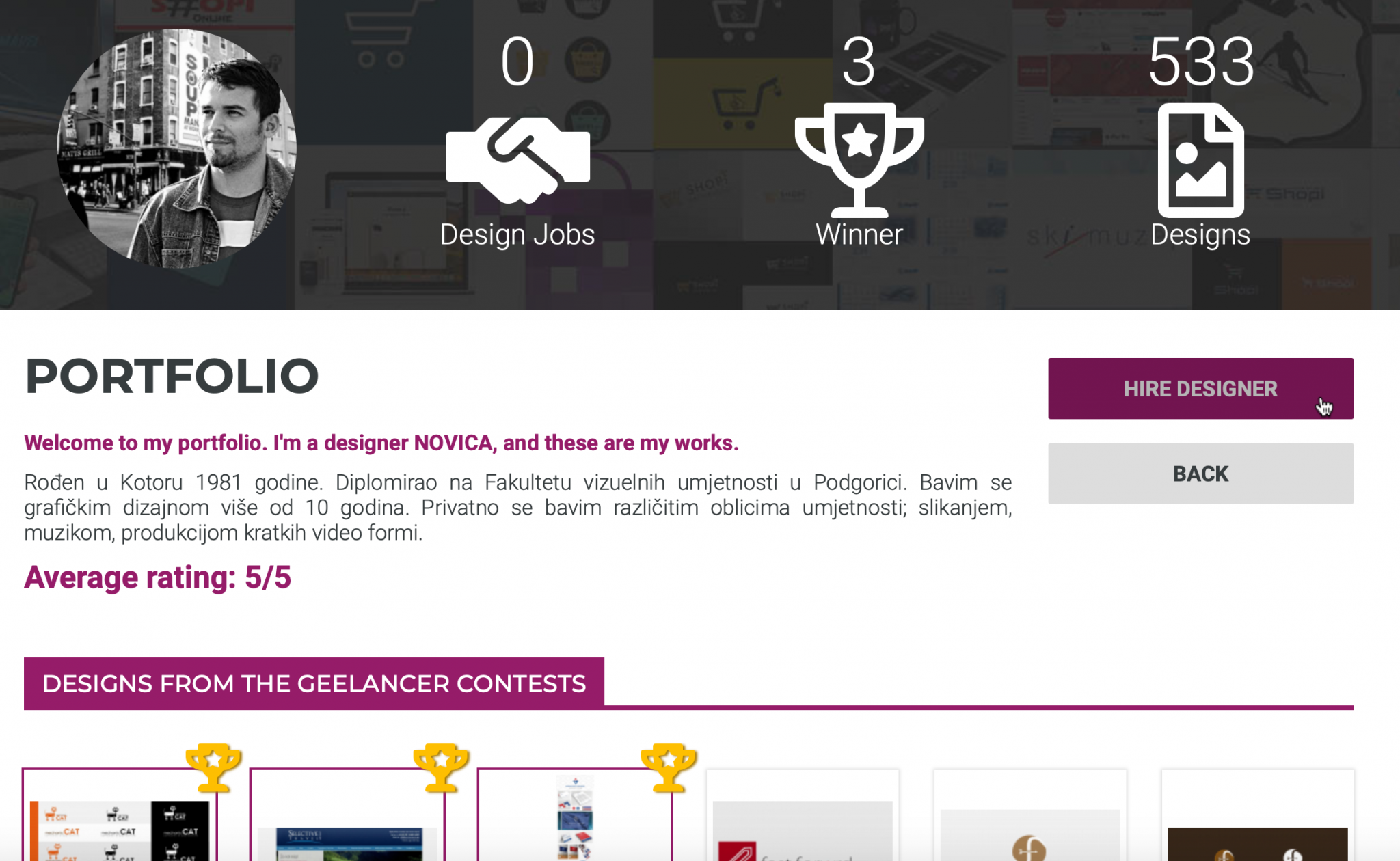 Designers, get paid for your work via Geelancer, fast and easy